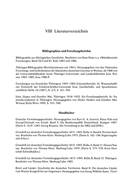 VIII Literaturverzeichnis