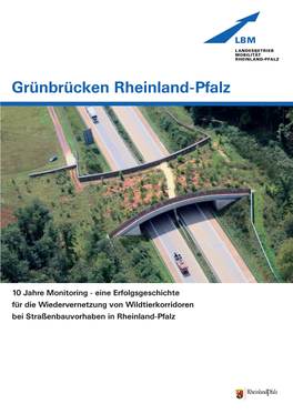 Grünbrücken Rheinland-Pfalz