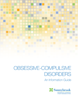 Obsessive Compulsive Disorders: an Information Guide