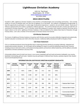 Lighthouse Christian Academy