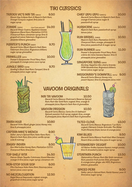 Tiki Classics Vavoom Originals