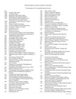 1 | Page the HISTORICAL and STATISTICAL SECTION I