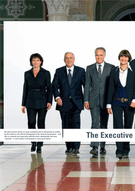 The Executive Branch: Federal Council and Departments