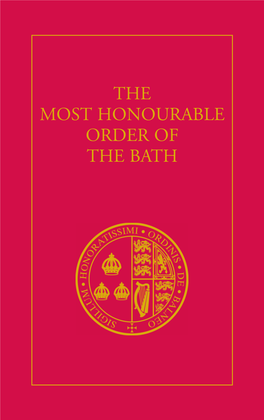 Knights Cross of the Most Honourable Order of the Bath