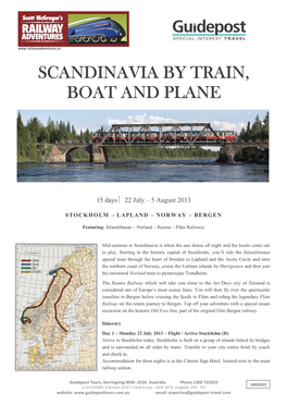 Scandinavia by Train, Boat and Plane