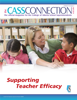 Supporting Teacher Efficacy