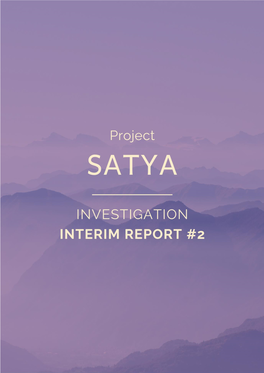 Investigation-Interim-Report-2-Project