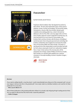 Doc < Foxcatcher ~ Download