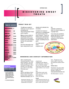 Discovering Sweet Treats: Copyright Laws