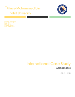 + International Case Study