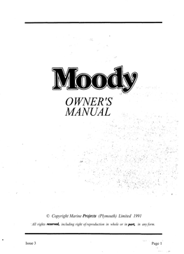 Owner's Manual