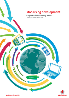 Mobilising Development Corporate Responsibility Report for the Year Ended 31 March 2009