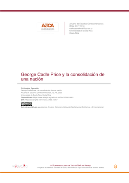 George Cadle Price Y La Consolidación De Una Nación
