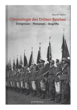Chronologie Des Dritten Reiches