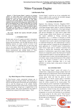 Nitro-Vacuum Engine