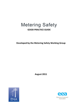 Metering Safety GOOD PRACTICE GUIDE