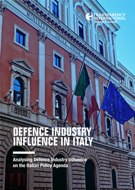 Defence Industry Influence in Italy