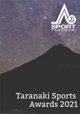 Taranaki Sports Awards 2021 Nominees Booklet