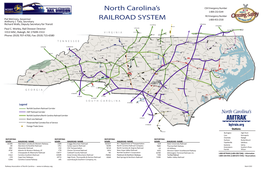 North Carolina's RAILROAD SYSTEM