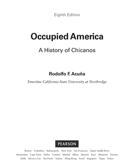 Occupied America