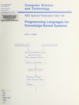 Programming Languages for Knowledge-Based Systems