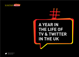 A Year in the Life of Tv & Twitter in the Uk