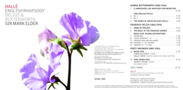 ≥ English Rhapsody Delius & Butterworth Sir Mark Elder