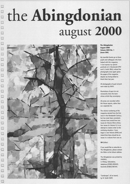 August 2000 O