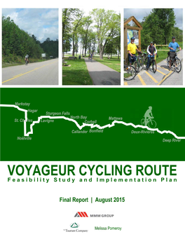 Voyageur Cycling Route Feasibility Study and Implementation Plan