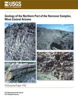 Geology of the Northern Part of the Harcuvar Complex, West-Central Arizona