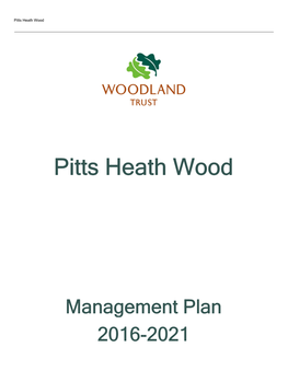 Pitts Heath Wood