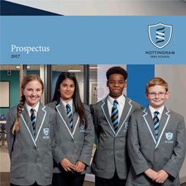 Prospectus 2017 Nottingham Free School — Prospectus 2016/2017