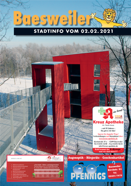 Stadtinfo Vom 02.02.2021