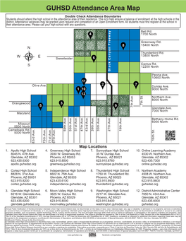 GUHSD Attendance Area Map Double Check Attendance Boundaries Students Should Attend the High School in the Attendance Area of Their Residence