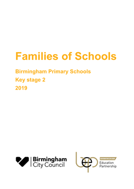 Family of Schools in Birmingham Key Stage 2 2019