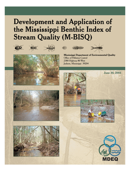 Mississippi Benthic Index of Stream Quality (M-BISQ) Report with Appendices