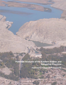 Potential Analysis of the Eastern Region and Nangarhar Province