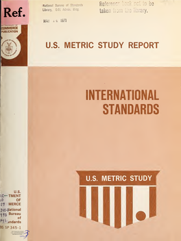 US Metric Study Report