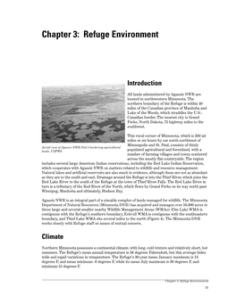 Chapter 3: Refuge Environment