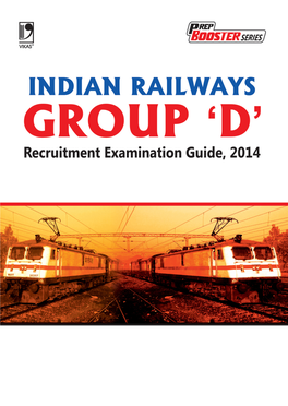 Indian Railways Group 'D' Recruitment Examination Guide, 2014