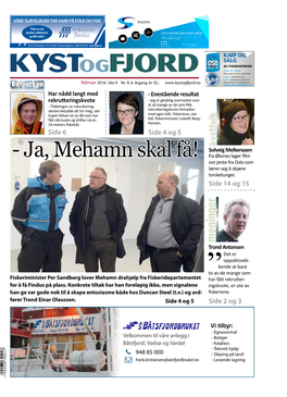 Ja, Mehamn Skal