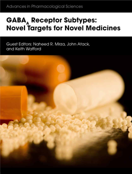 GABA Receptor Subtypes: Novel Targets for Novel Medicines