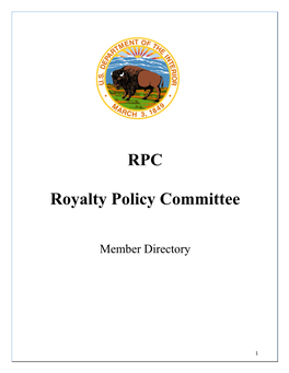 RPC Member Directory 1