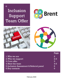 Inclusion Support Team Offer