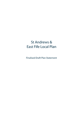 St Andrews & East Fife Local Plan