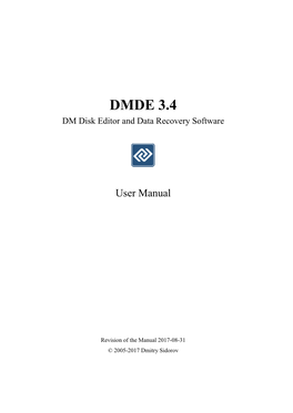 DMDE 3.4 DM Disk Editor and Data Recovery Software