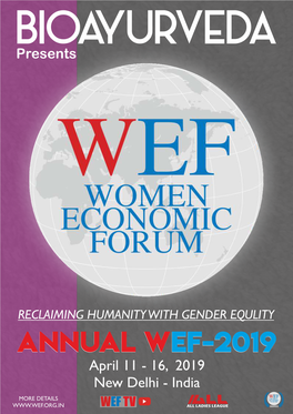 Annual Wef-2019 Annual Wef-2019