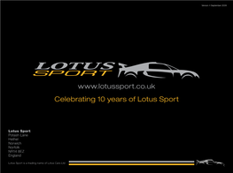 The Lotus Sport 2-Eleven GT4 Supersport