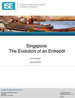 Singapore: the Evolution of an Entrepôt