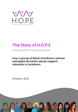 The Story of H.O.P.E. How a Group of Black and Brown Women Reshaped Domestic Abuse Support